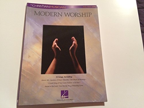 9780634054846: Modern worship piano, voix, guitare (Christian Musician)
