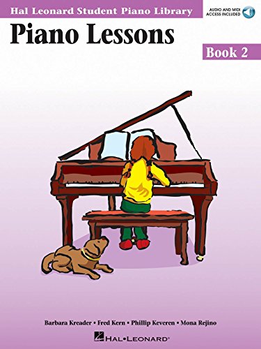 9780634055553: Piano lessons book 2 piano +cd