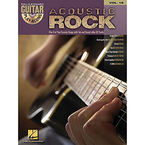 9780634056291: Guitar Play-Along Vol.018 Acoustic Rock + Cd