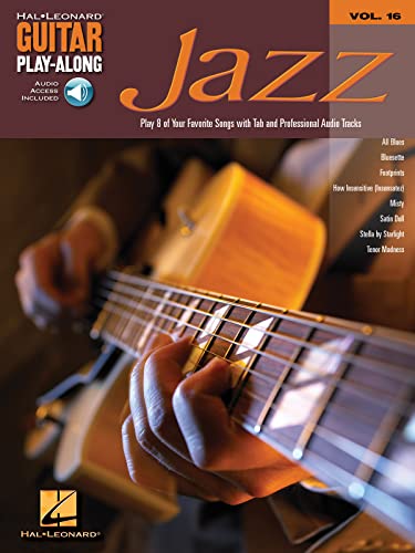 9780634056376: Jazz - Guitar Play-Along Volume 16 Bk/Online Audio (Guitar Play-along, 1)