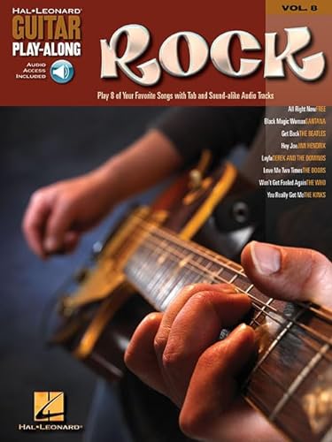 9780634056383: Rock: Guitar Play-Along Volume 8