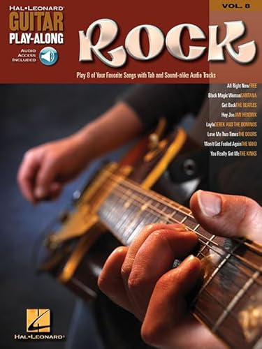 9780634056383: Rock: Guitar Play-along (8)