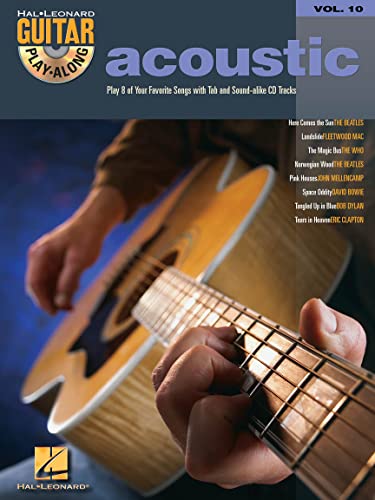 Acoustic: Guitar Play-Along Volume 10 (Hal Leonard Guitar Play-Along, 10)