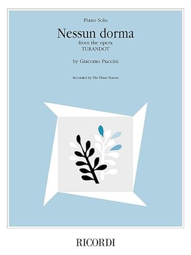 Beispielbild fr Nessun Dorma (from the opera Turandot): Piano Solo zum Verkauf von GF Books, Inc.