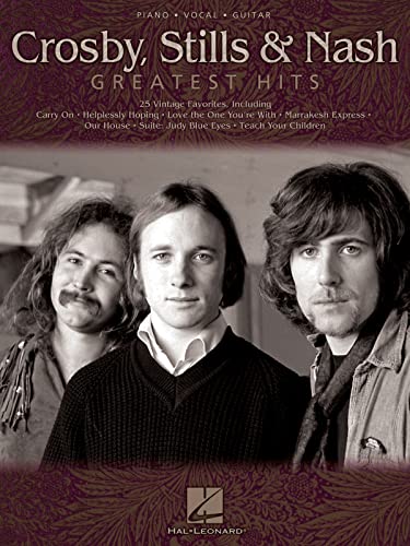 9780634058769: Crosby, stills & nash - greatest hits piano, voix, guitare: Piano, Vocal, Guitar (Piano/Vocal/Guitar Artist Songbook)