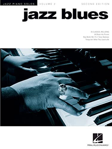 Stock image for JAZZ BLUES,.Jazz Piano Solos Series Volume 1.17 classics .(Sheet Music) .includes ALL BLUES ;AU PRIVAVE; BLUE MONK; MR. P.C.; TENOR MADNESS.; THINGS AIN'T WHAT THEY USED TO BE.OTHERS for sale by WONDERFUL BOOKS BY MAIL
