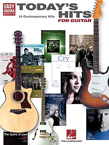 Beispielbild fr Today's Hits for Guitar: 14 Contemporary Hits zum Verkauf von The Unskoolbookshop