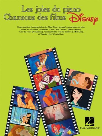 9780634060342: Les Joies Du Piano Chansons Des Films Disney Pf