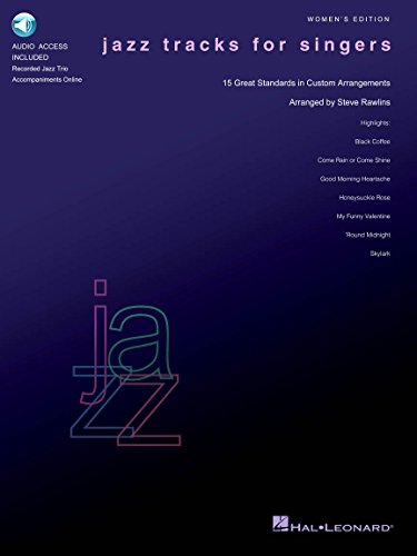9780634060694: Jazz Tracks for Singers - Women's Edition: Books with Online Audio of Jazz Trio Tracks