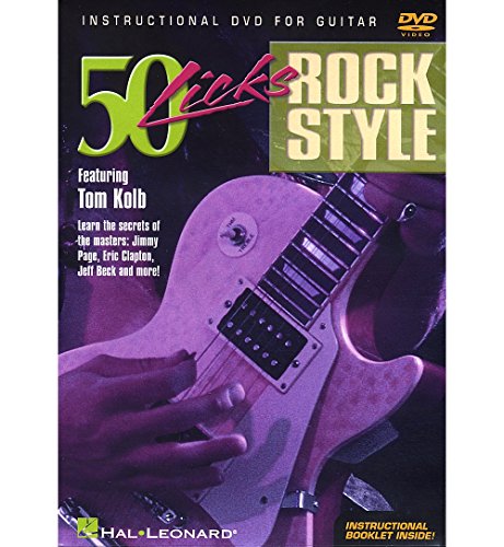 9780634061721: Tom Kolb - 50 Licks Rock Style [Reino Unido] [DVD]