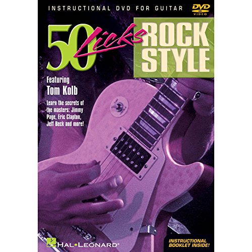 9780634061721: 50 Licks Rock Style [DVD] [2003] [NTSC]