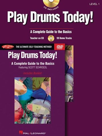 9780634062445: play-drums-today-beginner-s-pack--includes-book-cd-dvd----proline-custom-version