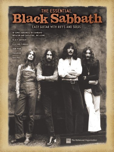 9780634062513: The essential black sabbath guitare: Easy Guitar with Riffs and Solos