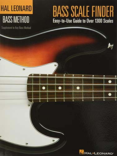 Imagen de archivo de Bass Scale Finder: Easy-to-Use Guide to Over 1,300 Scales 9 inch. x 12 inch. Edition (Hal Leonard Bass Method) a la venta por HPB-Emerald