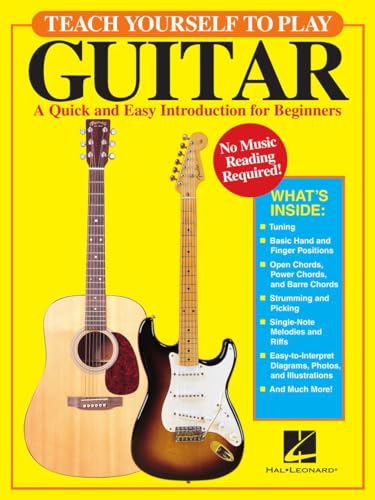 9780634065408: Teach Yourself to Play Guitar: A Quick and Easy Introduction for Beginners