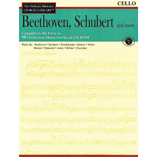 Stock image for Beethoven, Schubert & More - Volume 1: The Orchestra Musician's CD-ROM Library - Cello for sale by medimops