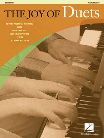 9780634066740: The Joy of Duets: 10 Piano Favorites 1 Piano/4 Hands