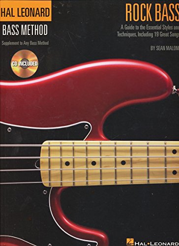 9780634068140: HAL LEONARD BASS METHOD ROCK BASS SEAN MALONE BGTR BOOK/CD: Hal Leonard Bass Method Stylistic Supplement