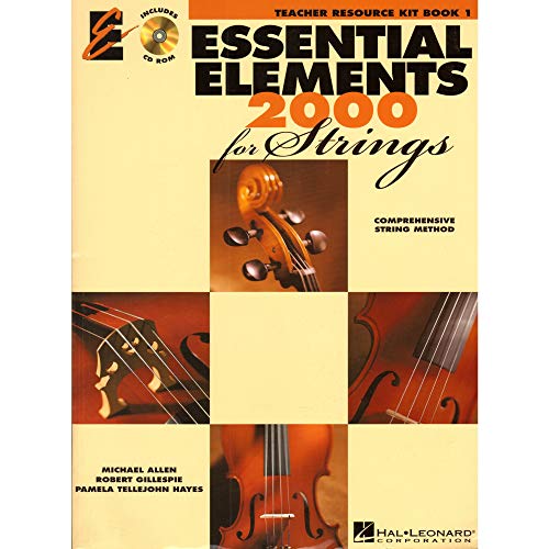 9780634068942: Essential elements 2000 for strings - book 1 +cd: Teacher Resource Kit: Lesson Plans and Student Activity Worksheets