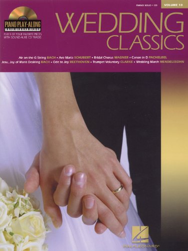 Stock image for Wedding Classics: Piano Play-Along Volume 10 for sale by Your Online Bookstore