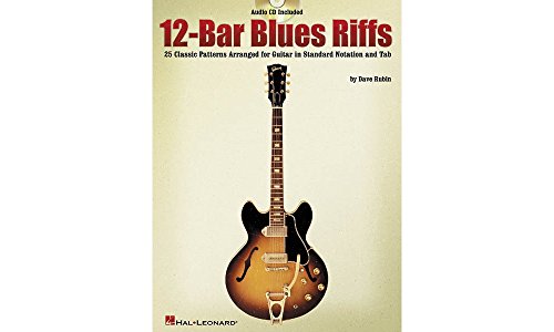 Stock image for 12-Bar Blues Riffs: 25 Classic Patterns Arranged for Guitar in Standard Notation and Tab (Riff Notes) for sale by Goodwill of Colorado