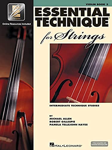 Imagen de archivo de Essential Technique for Strings with EEi: Violin (Book/Media Online) a la venta por Goodwill of Colorado