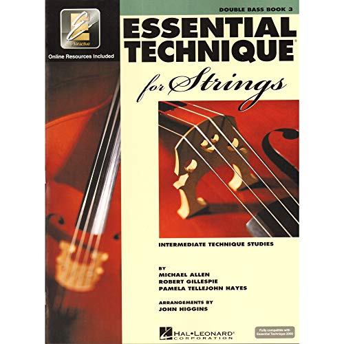 Stock image for Essential Technique for Strings with EEi - Double Bass (Book/Online Audio) (Double Bass, 3) for sale by Hippo Books