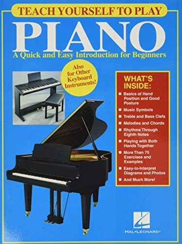 Beispielbild fr Teach Yourself to Play Piano: A Quick and Easy Introduction for Beginners zum Verkauf von Orion Tech
