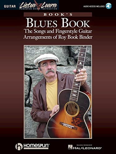 9780634070198: Book's blues book guitare +enregistrements online: The Songs And Fingerstyle Guitar Arrangements of Roy Book Binder: 1