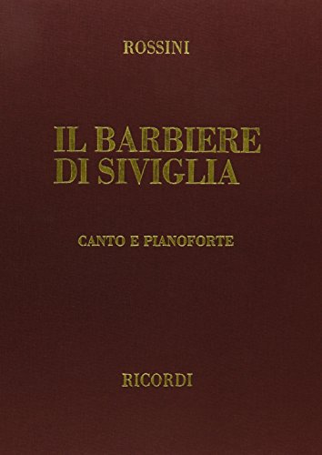 Stock image for Il Barbiere di Siviglia: Vocal Score for sale by SecondSale