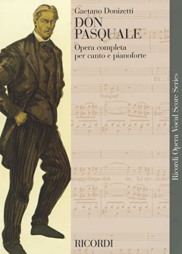 Imagen de archivo de Don Pasquale, Opera completa per canto e pianoforte (Vocal Score) a la venta por Austin Sherlaw-Johnson, Secondhand Music