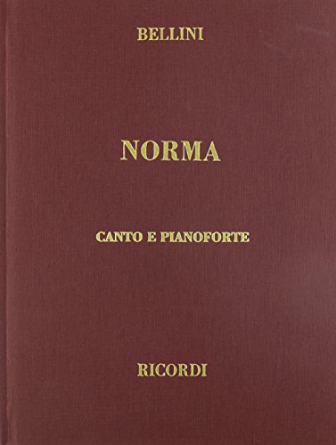 9780634072307: Norma: Vocal Score
