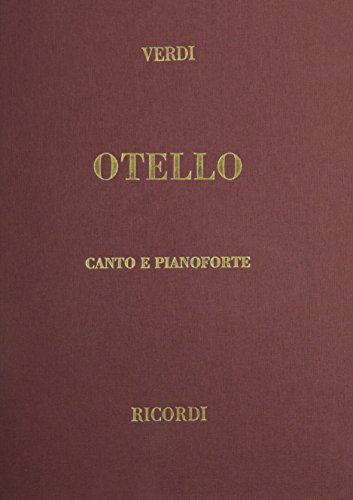 9780634072383: Otello Cloth Vocal Score: Vocal Score