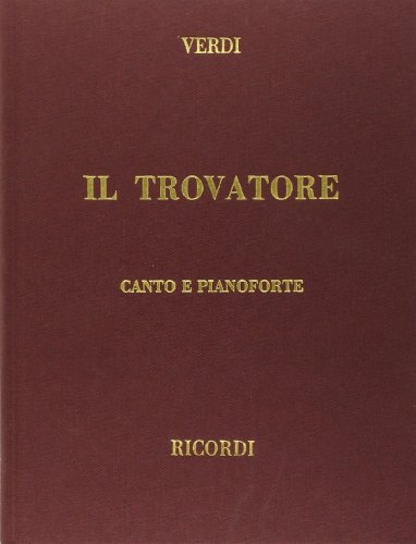9780634072673: Il Trovatore: Vocal Score