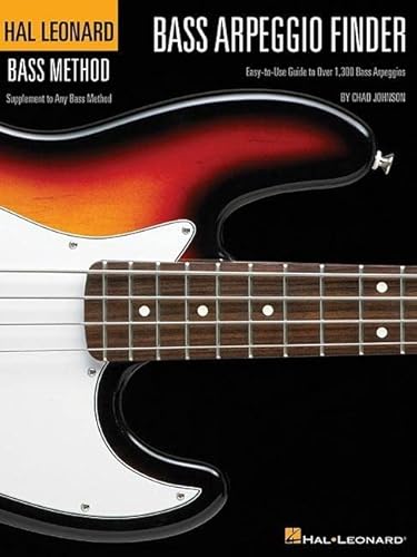 Beispielbild fr Bass Arpeggio Finder: Easy-To-Use Guide to Over 1,300 Bass Arpeggios Hal Leonard Bass Method zum Verkauf von WorldofBooks