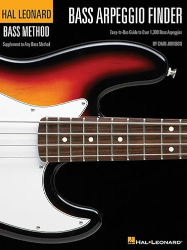 Imagen de archivo de Bass Arpeggio Finder: Easy-to-Use Guide to Over 1,300 Bass Arpeggios Hal Leonard Bass Method a la venta por Goodwill