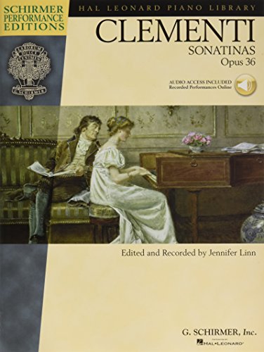 Beispielbild fr Muzio Clementi: Sonatinas Opus 36 (Hal Leonard Piano Library) (Includes Online Access Code): Schirmer Performance Editions zum Verkauf von WorldofBooks