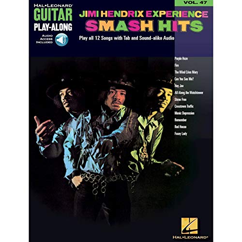 9780634074059: GPA V.47 HENDRIX EXPERIENCE+CD: Guitar Play-Along Volume 47