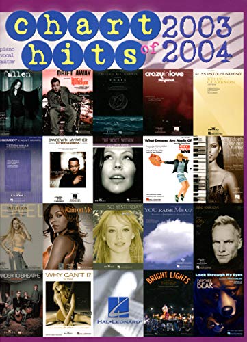 9780634074172: Chart Hits Of 2003-2004: Vocal Piano Guitar
