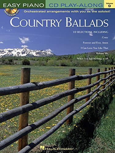 9780634074301: Country Ballads: Easy Piano Cd Play-along