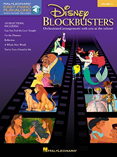 9780634074332: Disney Blockbusters: Easy Piano Cd Play-along (11)