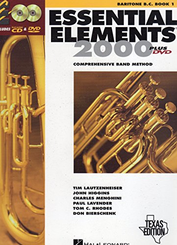 9780634074981: Essential Elements 2000: Comprehensive Band Method (Baritone B.C. Book 1) Texas Edition