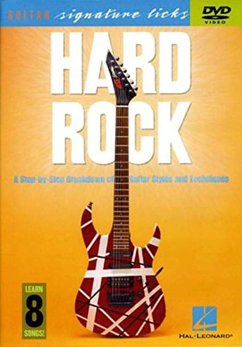 9780634077456: Hard Rock: A Step-By-Step Breakdown of Guitar Styles and Techniques [Alemania] [DVD]