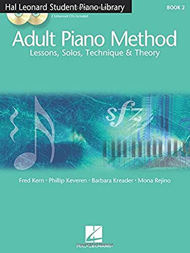Stock image for Adult Piano Method - Book 2: Lessons, Solos, Technique, & Theory (Hal Leonard Student Piano Library) for sale by HPB-Diamond