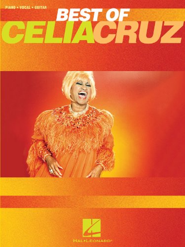 Imagen de archivo de Best of Celia Cruz (Piano/Vocal/Guitar Artist Songbook) a la venta por Open Books