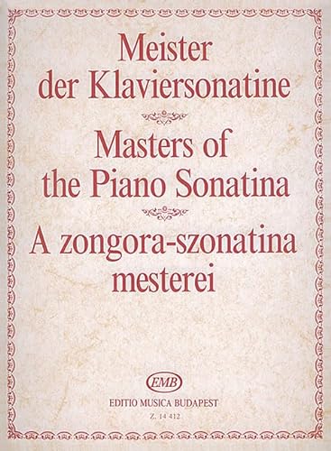 Beispielbild fr Masters of the Piano Sonatina zum Verkauf von WorldofBooks