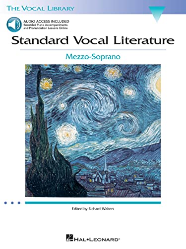 Beispielbild fr Standard Vocal Literature - Mezzo-Soprano An Introduction to Repertoire (Vocal Library) zum Verkauf von WorldofBooks