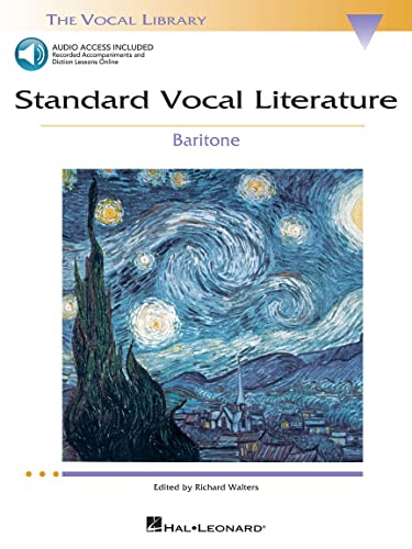 Beispielbild fr Standard Vocal Literature - An Introduction to Repertoire Baritone Book/Online Audio zum Verkauf von Blackwell's