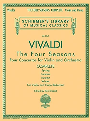 9780634078972: Complete Violin: The Four Seasons: Schirmer Library of Classics Volume 2047