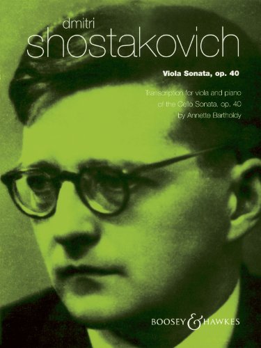 Viola Sonata, op 40 (9780634079573) by Dmitri Shostakovich; Annette Bartholdy